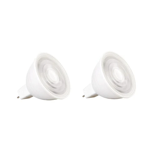 LLBEAULM MR16 LED Bulb 24V 5W - 50W Equivalent GU5.3 Base -for Home, Recessed, Accent, Track Lighting, Pack of 2 (Color : Cool White)