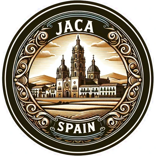 R and R Imports Jaca Spain Souvenir Destination Home Decor Vinyl Decal Sticker 2-Inch