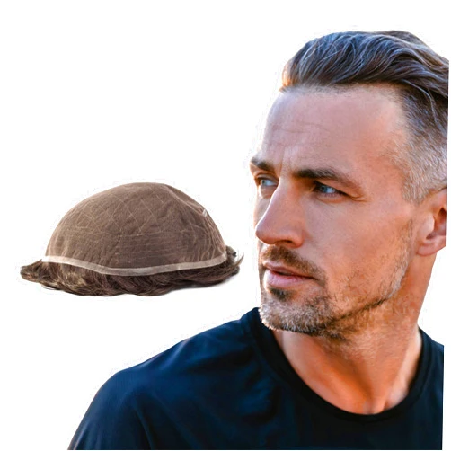 Superhairpieces Men's Hairpieces Toupee for Men 6