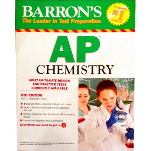 Neil D. Jespersen Ph.D. Barron's AP Chemistry (Barron's Study Guides)