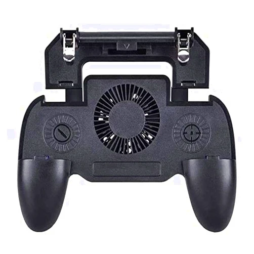 Feiyx Mobile Game Controller Gamepad,with Power Bank and Cooling Fan Trigger,Mobile Controller Sensitive Shoot Aim