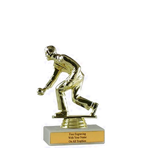 QuickTrophy Bocce Ball Trophy - 5