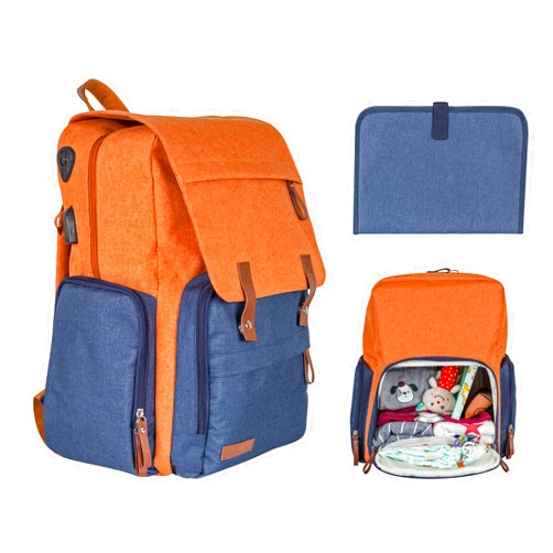 GISEMAI ‎Phoenix Diaper Bag Backpack & Cushioned Changing Pad