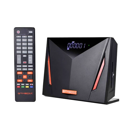 GT MEDIA GTMEDIA V8 UHD 4K Ultra HD Digital Satellite Receiver, FTA H.265 TV Sat Decoder DVB-S/S2/S2X+T/T2/Cable/ISDB-T/ATSC-C, Built-in 2.4G WiFi, Supports CA Smart Card, Biss Auto-roll.