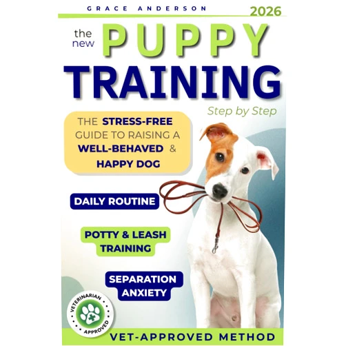 Grace Anderson The New Puppy Training Handbook: The Stress-Free Guide to Raising a Well-Behaved & Happy Dog | Practical Training & Time-Saving Strategies for an Effective Daily Routine (Dog Care Guides)