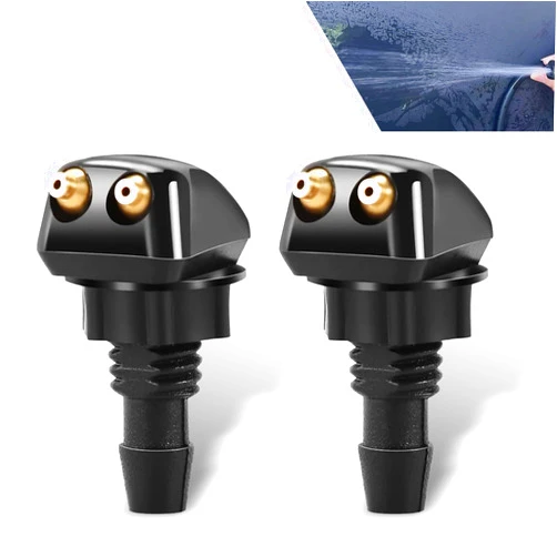 Civwesi 2 PCS Car Front Windshield Nozzle, 1.14
