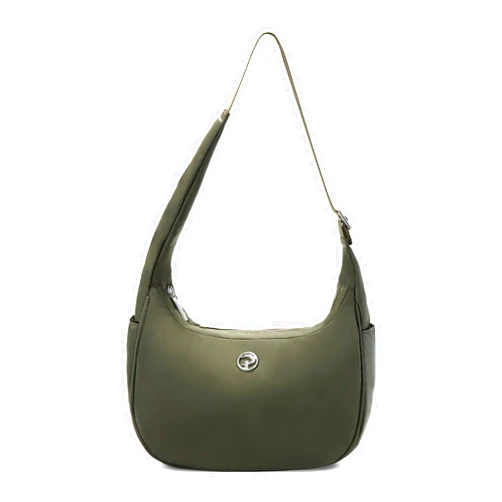 PINKMOLI MIni Shoulder Bag For Women Small Everyday Purse And Ladies Handbags Nylon Crescent Bag Hobo Tote Bag For Women