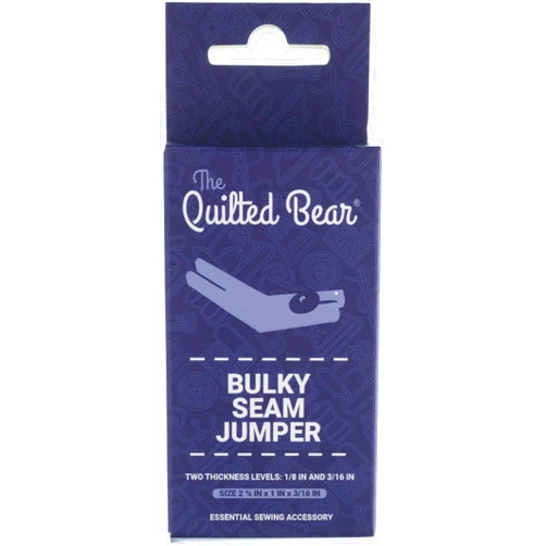 The Quilted Bear - Bulky Seam Jumper, Sewing Machine & Embroidery Presser Foot Tool, Chunky Denim Seams & Hemlines, Essential Sewing Kit Add-On - Compatible with Singer, Janome, Brother & More!