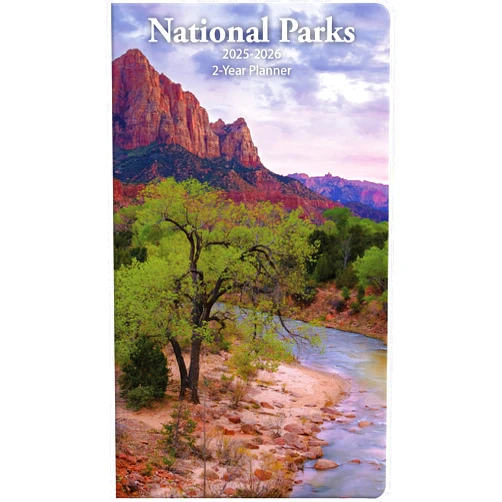 Turner Licensing TURNER PHOTOGRAPHIC National Parks 2025 Photo 2-Year Pocket Planner - Pf (25998961003)