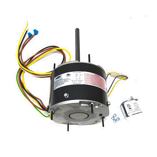 WEIJIA D7909 (PCD7909) AC Air Conditioner Condenser Fan Motor 1/4 HP 1075 RPM 230 Volts for Fasco