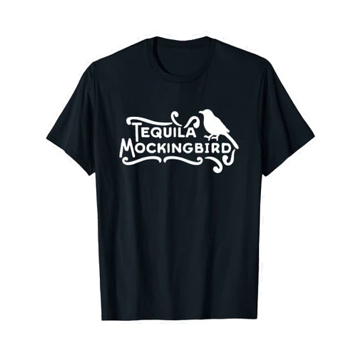 Cinco De Mayo Shirts, Party Supplies & Decorations Funny Tequila T-Shirt - Tequila Mockingbird Pun Tee T-Shirt