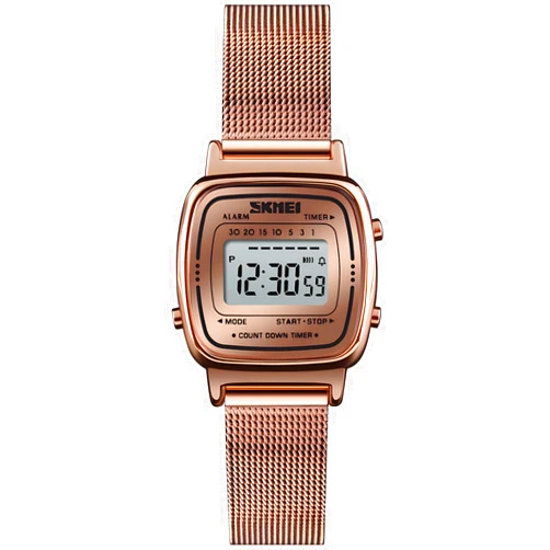 MASTOP Women's Quartz Watches Ultra-Thin Gorgeous Simple Petite Wrist Watches Small Dial Mesh Steel Bracelet