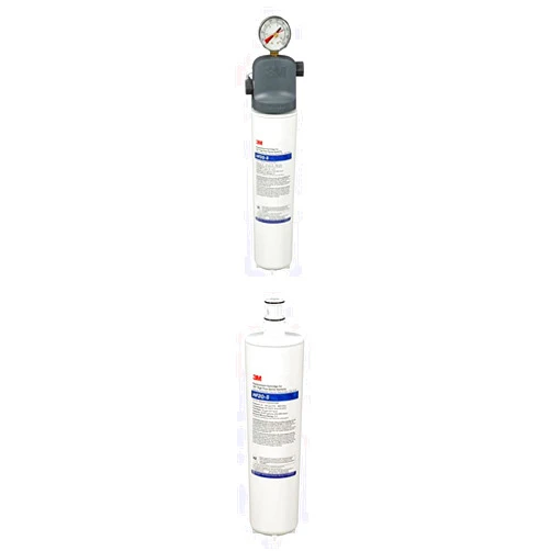 3M Water Filtration System for Commercial Ice Maker Machines ICE120-S and Replacement Cartridge HF20-S