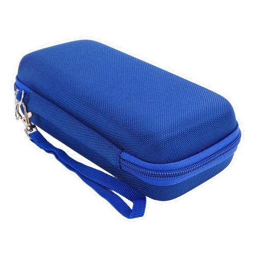 Zyyini Hard Carrying Case for SCRIB3D, for MYNT3D Super, for MYNT3D Professional, MYNT3D Pro 3D Print Pens, EVA 3D Pen Carrying Case with Elastic Band, Built in Mesh Pocket (Blue)