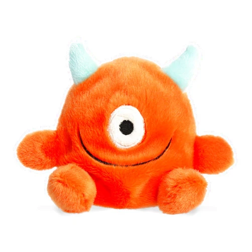 Aurora® Adorable Palm Pals™ Oggy Monster™ Stuffed Animal - Pocket-Sized Play - Collectable Fun - Orange 5 Inches