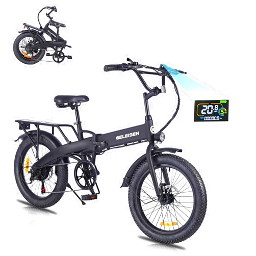 GELEISEN Folding Electric Bike for Adults, 20