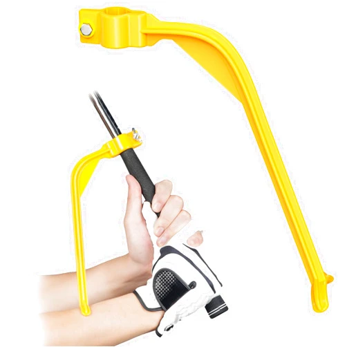 GreenHaven Golf Training Wrist Hinge Golf Swing Training Aid Swing Correcting Trainer Tool for Golfers Beginners Arm Elbow Posture Teaching Accessory for Golf Club Practice