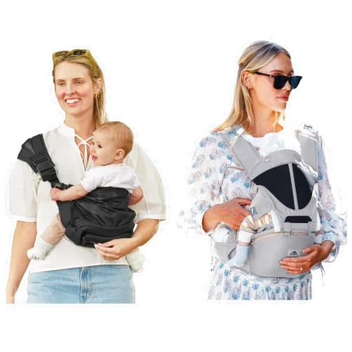KIDIRA 6-in-1 Ergonomic Baby Carrier & Baby Sling Carrier