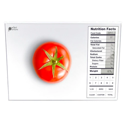 Greater Goods Perfect Portions Nutrition Scale for Meal Planning, Tracking Nutrition Value, and Macro Counting (Non-Backlit Model)