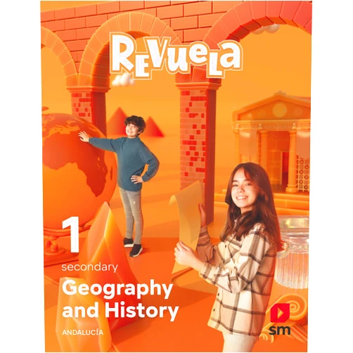 By Alfredo de la Mata Carrasco (Author), Manuel Mesegar Domingo (Author), José Ignacio Ortega (Author), Estudio 5W Infographic (Illustrator), Amadeu Blasco Feliu (Illustrator), Antonio Muñoz Tenllado (Illustrator), Ariel Alejandro Gómez (Illustrator), Arturo Redondo Paz (Illustrator), Carlos Martínez Álvarez (Illustrator), Chema Fernández Román (Illustrator), Cristian Iván Plata Sánchez (Illustrator), , El Bello Quebrado / Pelorroto (Illustrator), Galofré, (Illustrator), GlezBros, (Illustrator), Istock, (Illustrator), Jesús Delgado (Illustrator), José Luis Navarro García (Illustrator), Marcelsoc, (Illustrator), Nicolás Fernández Prímola (Illustrator), Ramón Colera Cañas (Illustrator), Ricardo Salas Loizaga (Illustrator), Rinoceronte Servizos Editoriais, (Illustrator), Shutterstock, (Illustrator), Thinkstock, (Illustrator), Archivo SM, (Illustrator) & 22 more Geography and History. 1 Secondary. Revuela. Andalucía