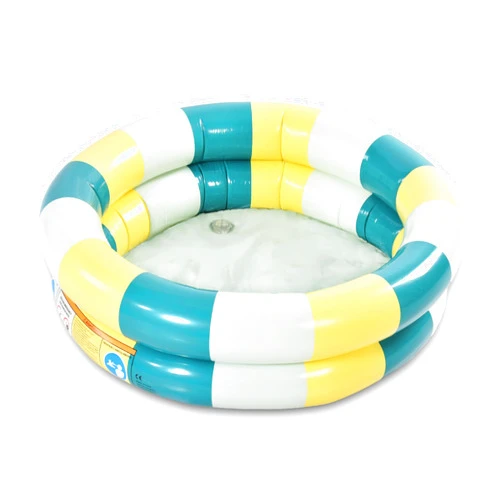 WateBom Kiddie Pool, 2Rings Baby Pool, 32 inches Inflatable Kids Pool, Ball Pit Pool, Water Pool Toys, Durable Pool for Indoor or Outdoor, Sunset Forest Blow Up Pool