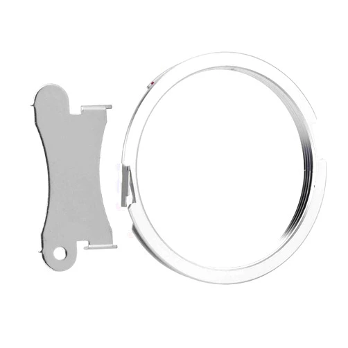 Acouto Camera Adapter Ring M42-PK M42 for Pentax PK K Mount Adapter Ring Focus M42-PK Copper Silver