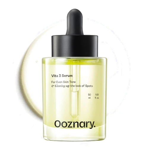 OOZNARY Vita 3 Serum with Niacinamide and 2 kinds of Vitamin C plus Glutathione for Uneven Skin Tone & Dull Skin | Korean Skin care | 1.69 fl.oz 50ml