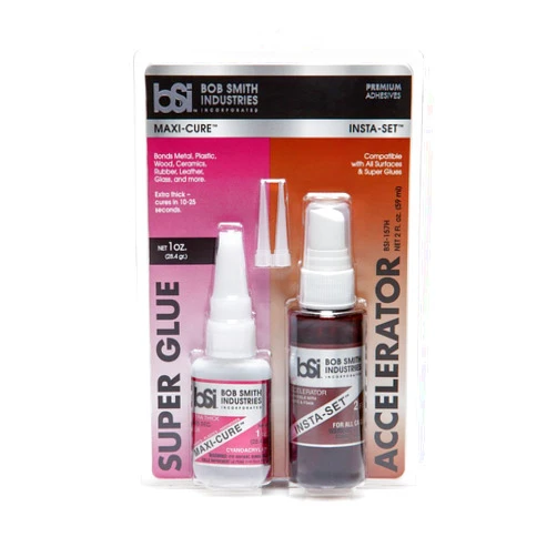 Bob Smith Industries BSI-157H Maxi Cure/Insta-Set Combo Pack (3 oz. Combined),Clear