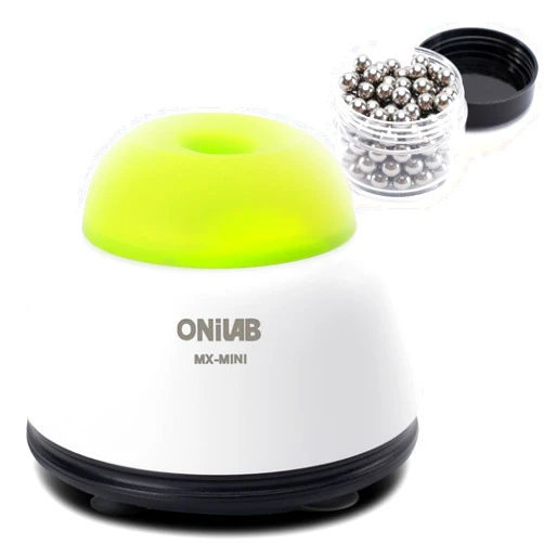 ONiLAB Mini Vortex Mixer with Touch Function, Lab Mixing, Nail Polish,Tattoo Ink,Eyelash Adhesives and Acrylic Paints Mixing, Lab Vortexer for Centrifuge Tubes and Test Tubes,Green