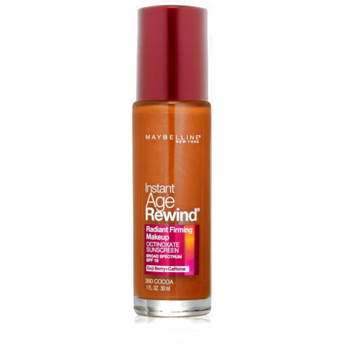 Maybelline New York Instant Age Rewind Radiant Firming Makeup, Cocoa 360, 1 Fluid Ounce
