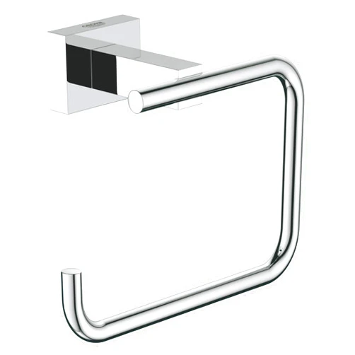 Grohe 40507001 Essentials Cube Toilet Paper Holder, StarLight Chrome