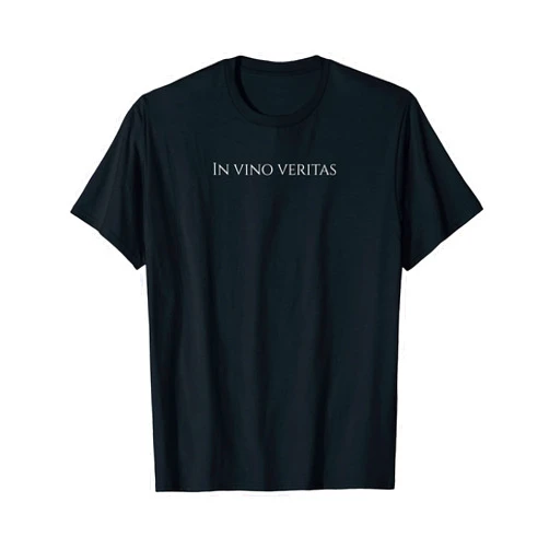 Ancient Roman Quote Shirts & Wine Drinking Gifts In Vino Veritas Ancient Rome Latin Quote Wine Drinking Shirt