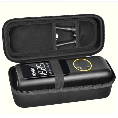 PSofcake Case Compatible with Fanttik X8 for APEX/APEX EV Tire Inflator Portable Air Compressor. Storage Holder for Hafuloky for Woowind for ILTIDE for Prilotte Air Pump (Box Only) -Black
