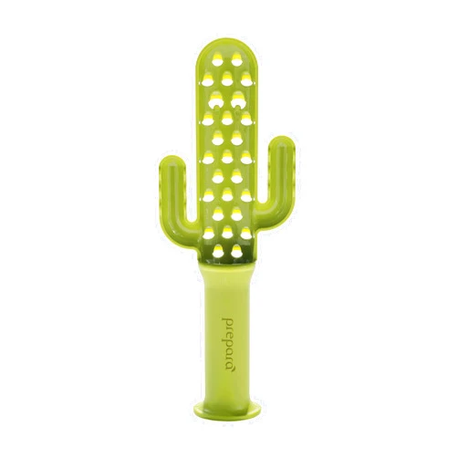 Prepara Cactus Cheese Grater, 4.63x1.63x12in, Green