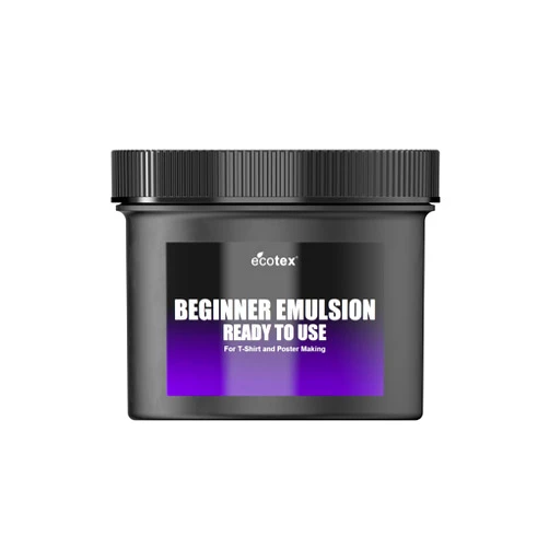Screen Print Direct Ecotex® Beginner Screen Printing Emulsion (8 oz.) - Pre-Sensitized Ready to Use Photo Emulsion for Silk Screens and Fabric - for Plastisol Ink and Water Based Ink, Screen Printing Supplies