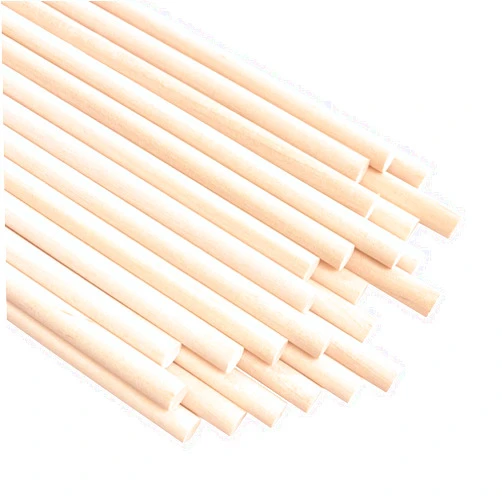 KTOJOY 25PCS Dowel Rods Wood Sticks Wooden Dowel Rods - 1/4 x 12 Inch Precut Dowels for Crafting, Hardwood Dowel Rod Assortment, Wooden Rod Sticks Doweling Rods, Cake Dowels for Tiered Cakes