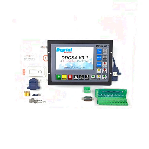 YunKia 3 Axis CNC Motion Controller System,DDCSV3.1 Offline Stand Alone PLC,Servo Stepper Motor Driver Controller for CNC Router Lathe Milling Engraving Machine