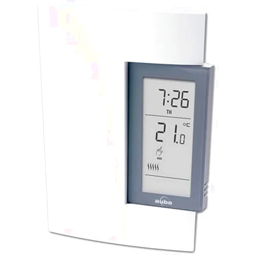 Honeywell Home Aube TH140-28-01-B Hydronic Heating 7-Day Programmable Thermostat,White and Gray