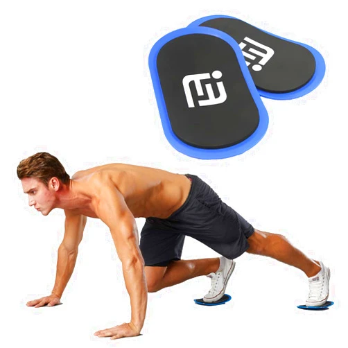 Feishibang Blue Gliding Discs Core Sliders Smooth Use On Carpet Floor Exercise Sliders Equipment