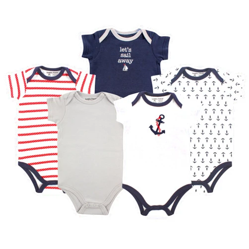 Luvable Friends Baby Girls' Cotton Bodysuits