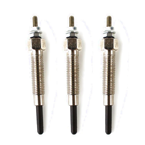 HIRINTOL 3PCS S3Q2 S3Q Glow Plugs Set 32A66-03100 32A66-03101 32A66-03102 for Mitsubishi Engine Caterpillar CAT 303 Excavator