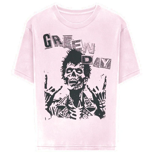 Green Day Unisex-Adult Standard Billie Joe Zombie T-Shirt