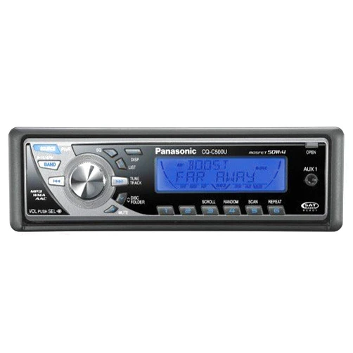 Panasonic CQC500U CD Receiver with CD Changer Control