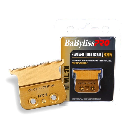 BaBylissPRO Replacement Blades, Standard and Fine-Tooth T-Blades for Outlining Hair Trimmers (FX787, FX799) and LoPROFX Trimmers (FX726, FX729)
