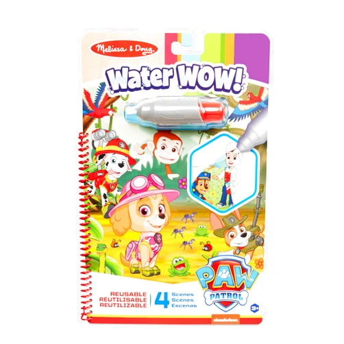 Melissa & Doug PAW Patrol Water Wow! Skye Water Reveal Travel Book Activity Pad | 3+ | Gift for Boy or Girl