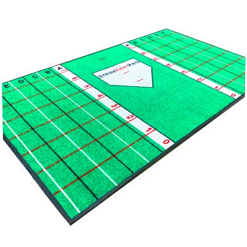 StrideRightMats Baseball Softball Hitting Batting Mat | Dual Purpose Instructional Setup, Stance, Stride & Swing Training & Batting Mat | Youth Batter | Stride Right Mats