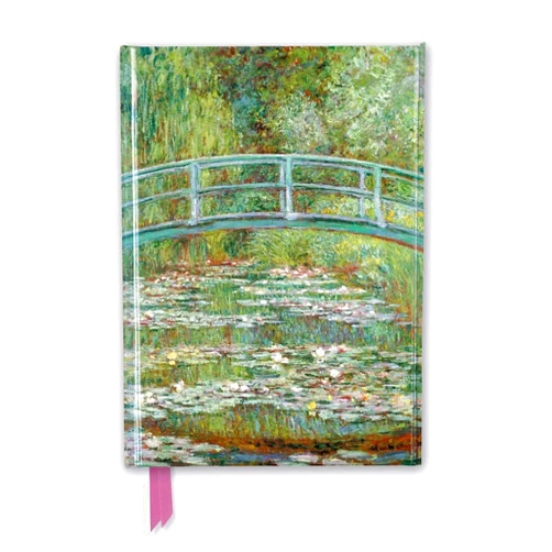 By Flame Tree Studio (Creator) Claude Monet: Bridge over a Pond of Water Lilies (Foiled Journal) (Flame Tree Notebooks)