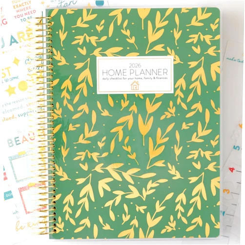 Passionate Penny Pincher PPP Home Planner 2026 | 12-Month Weekly Calendar (Sunday Start) | Monthly Review & Seasonal Checklists | Budgeting & Savings Worksheets | Daily Bible Reading Plan | Checklists for Routines and Goals