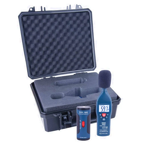 REED Instruments R8050-KIT Sound Level Meter and Calibrator Kit