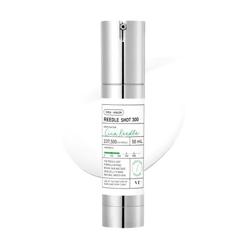 VT COSMETICS CICA Reedle Shot 300 Essence | Intensive Face Essence, Centella Complex, Hyaluronic Acid, Green Propolis Extract 1.69Fl Oz (50ml)